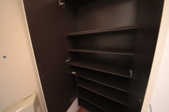 ちょっとした収納スペースも充実しています