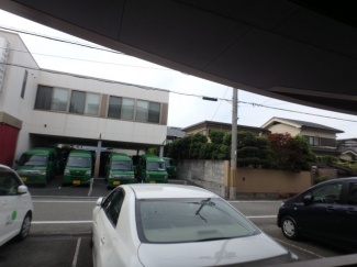 バルコニーからの景色です