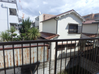 バルコニーからの景色です