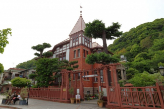 マンションから北に上がると異人館エリアになります。