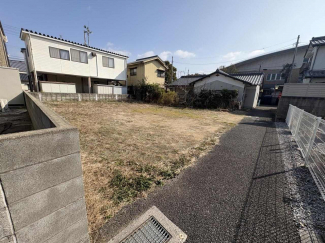 北西角里道から撮影