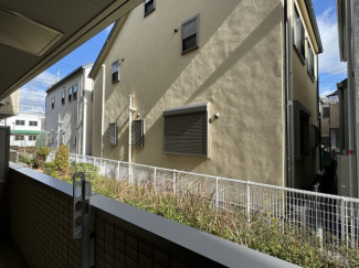 バルコニーからの景色です