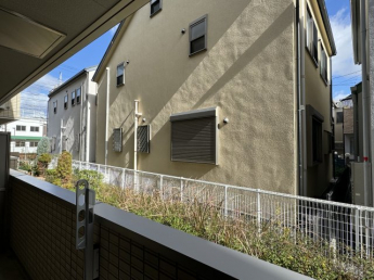 バルコニーからの景色です