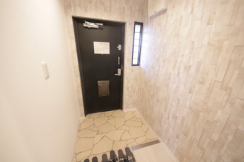 きれいな玄関です