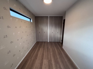 壁紙がスヌーピーでお子様のお部屋にピッタリ♪