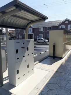 宅配ボックスがありますよ！