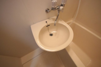 広い洗面スペース