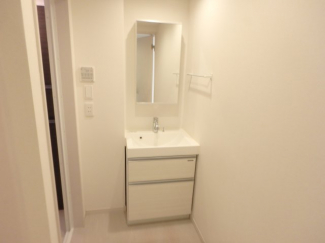 広い洗面スペース