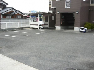 駐車スペースもあります