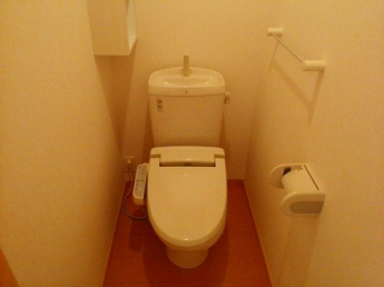 落ち着いたトイレです