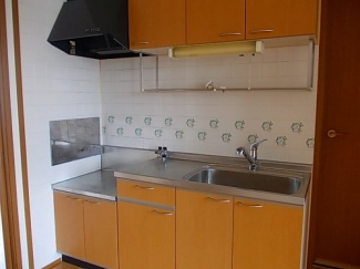 コンパクトなキッチンで掃除もラクラク