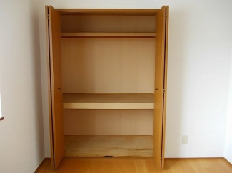 大きなスペースがあり、収納には困りません