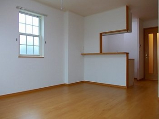 明るい色調の室内です