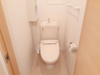 トイレもきれいです