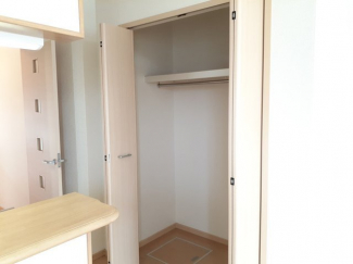 たっぷりとした収納スペースです