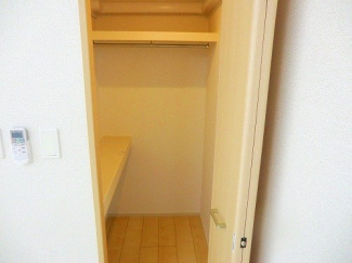 収納のためのスペースです