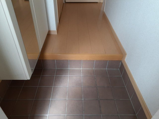 きれいな玄関です