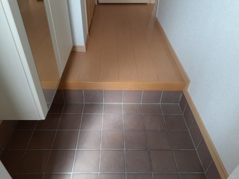 きれいな玄関です