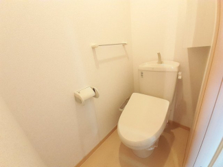 トイレもきれいです