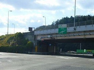 姫路バイパス姫路西インターまで2600m