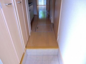 ゆったりとした玄関です