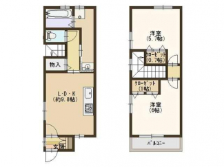 本宮二丁目貸家の画像