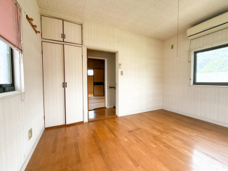 各部屋に収納完備です♪