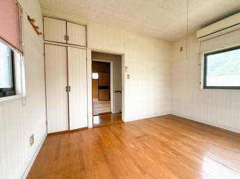 各部屋に収納完備です♪