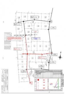 電柱・支線設置案図