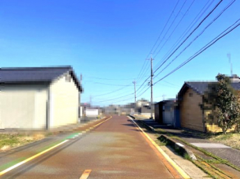 【前面道路含む現地写真】