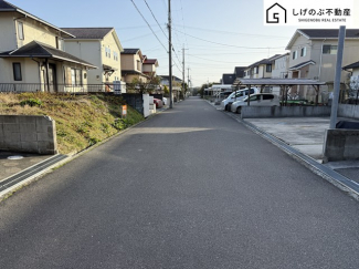 前面道路の写真です。