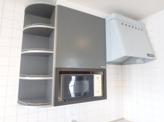 電子レンジ付き