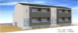 【外観パース】