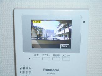 モニター付きインターフォン