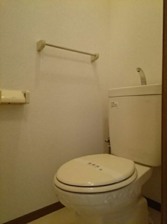 落ち着いたトイレです