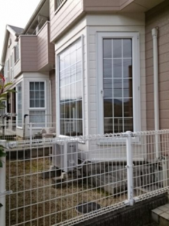 お庭が付いています