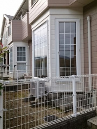 お庭が付いています