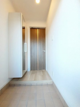 きれいな玄関です