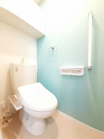 落ち着いたトイレです