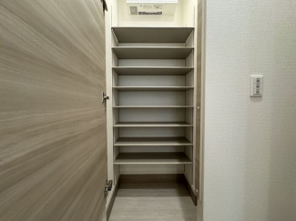 専用の収納スペースです