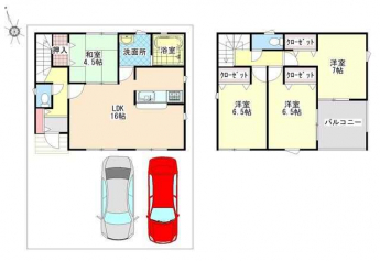 神戸市西区王塚台７丁目の新築一戸建ての画像