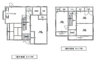 4LDKの間取りです