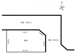 道路付けの良い区画で、採光・通風に優れた住環境。間口もしっかり確保されており、外観デザインや駐車計画の幅も広がります。快適な暮らしを支えるバランスの取れた敷地です。