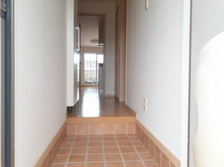 きれいな玄関です