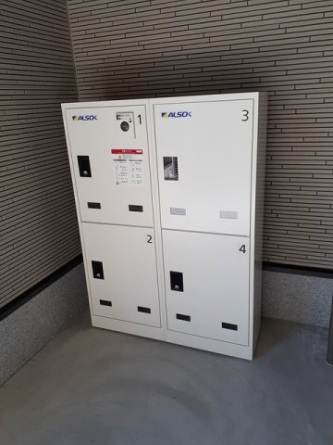 宅配ボックスもありますよ