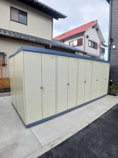 物置（トランクルーム）が付いています