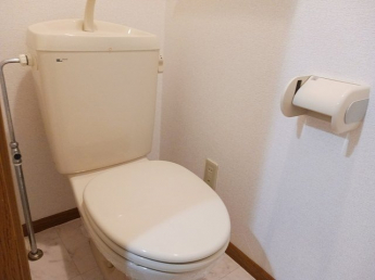 清潔感のあるトイレです
