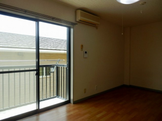 バルコニーで洗濯物が干せます