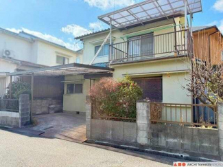 古家付売土地。建築条件なし。※解体更地渡し