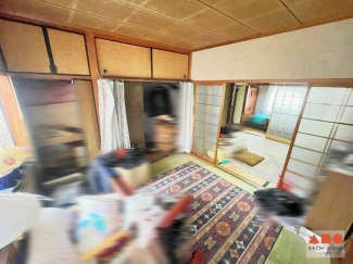 1F4.5帖の和室(板の間)。